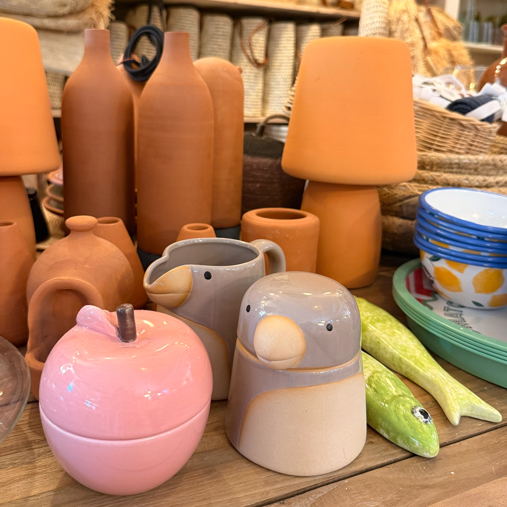 Accessoires de table en céramique